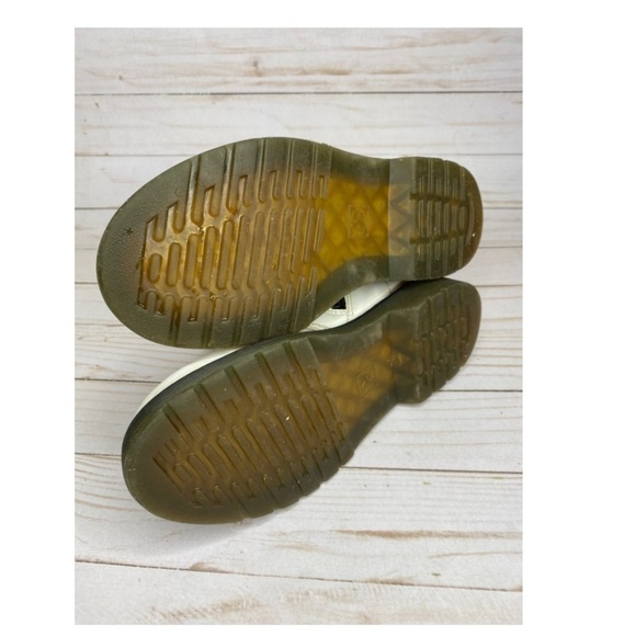 Dr. Martens White Classic Combat Boots Big Kids Sz 3 - Picture 11 of 12